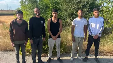 Edirne'de Düzensiz Göçmen Operasyonu