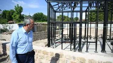 Şeyh Şüceaddin Camisi Restorasyonu Devam Ediyor