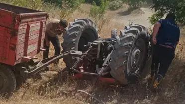 Traktör Devrildi: Sürücü Hayatını Kaybetti