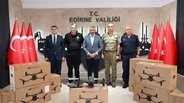 Edirne'ye Yeni Nesil İHA'lar Eklendi