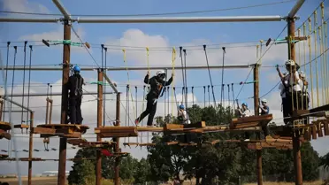 Edirne'de Liselilere Macera Parkuru
