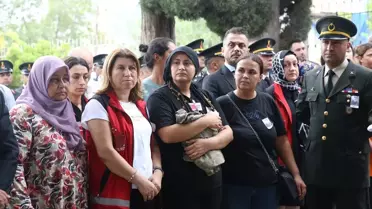 Edirne'de şehit olan uzman çavuşun cenazesi Osmaniye'de defnedildi