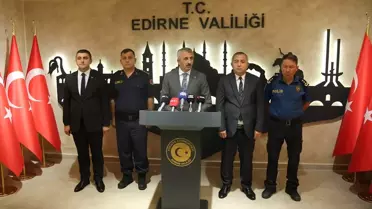 Edirne Düzensiz Göçle Mücadelede Başarı Sağladı