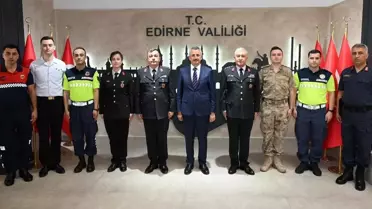 Jandarma Komutanı'ndan Valiye Ziyaret