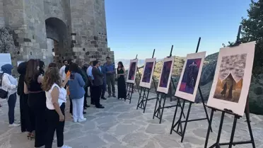 Harput Kalesi'nde Dede Korkut Sergisi Açıldı
