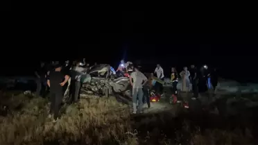 Elazığ'da Otomobil Devrildi: 2 Ölü, 3 Yaralı