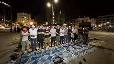 Elazığ'da Filistin'e Destek Gösterisi