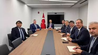 Bakan Bayraktar, New York'ta Enerji Görüşmeleri Yaptı