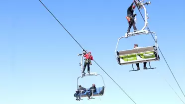 Erciyes'te Kurtarma Tatbikatları Sürüyor
