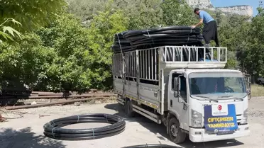Erdemli Belediyesi'nden Çiftçilere Sulama Desteği