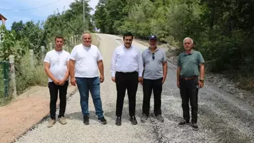 Erfelek'te Asfaltlama Çalışmaları Devam Ediyor