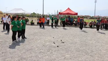 Bocce Müsabakaları Erzincan'da Başladı
