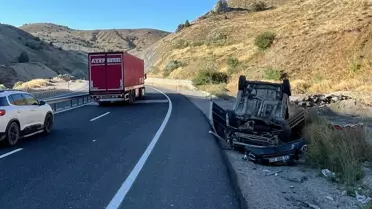 Erzincan'da Trafik Kazası: 3 Yaralı