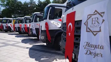 Erzurum Belediyesi 200 Milyonluk Araçları Tanıttı