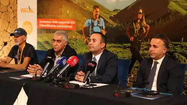 Palandöken'de Uluslararası Koşu Yarışı