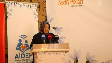 Erzurum'da 'Aile İçin Dijital Eğitim ve Psiko-Sosyal Destek Çalıştayı' düzenlendi