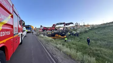 Vinç Devrildi, Operatör Hayatını Kaybetti