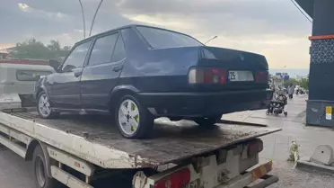 Drift Atan Sürücüye 48 Bin Ceza