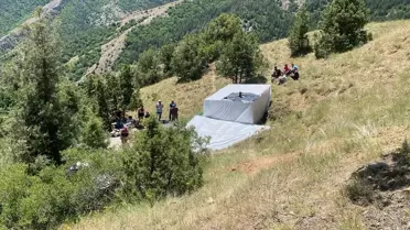 Oltu'da Taş Ocağında Göçük