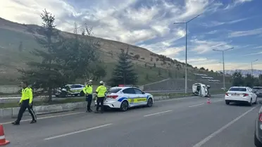 Erzurum'da Trafik Kazası: 2 Ağır Yaralı