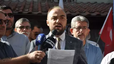 Eskişehir'de Filistin İçin Protesto