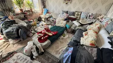 Odunpazarı'nda Müstakil Evden 1 Ton Çöp Çıkarıldı