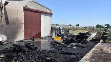 Eskişehir'de Yangın: 2 Kişi Hastaneye Kaldırıldı