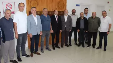 EYSİP, Kaymakam Pamuk'u Ziyaret Etti