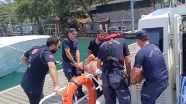 Fethiye'de Yaralı Tahliye Edildi