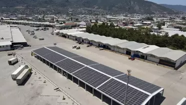 Fethiye'de Güneş Enerji Santrali Kuruldu