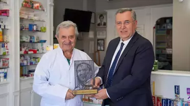 FTSO'dan 40 Yılını Dolduran Üyelere Plaket