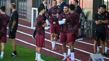 Galatasaray Frankfurt Maçına Hazır