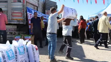 Şahinbey Belediyesi'nden Çiftçilere Destek
