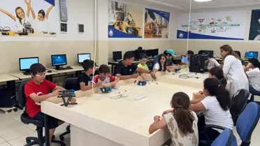 Gaziantep'te Çocuklara Robotik Kodlama Eğitimi