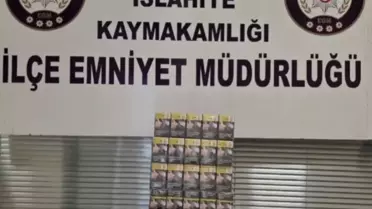 İslahiye'de Kaçak Sigara Operasyonu