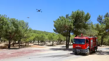 Gaziantep'te Orman Yangınlarına Karşı Dron Önlemi