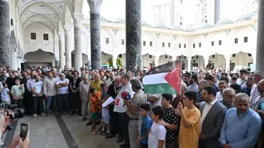 Gaziantep'te Filistin İçin Dua