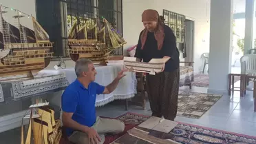 Emekli Güvenlik Korucusunun Gemi Maketi Tutkusu
