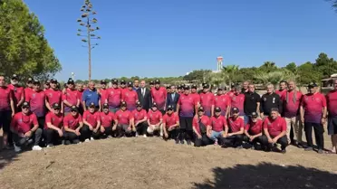 Gaziler, Didim Polis Moral Eğitim Merkezi'nde bir araya geldi