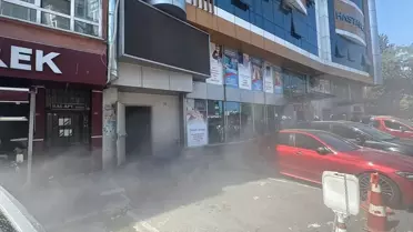 Hastanede Yangın: İtfaiye Hızla Müdahale Etti