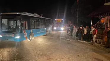Mersin'de Orman Yangını Nedeniyle Tahliye
