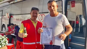 Gelibolu'da Kan Bağışı Kampanyası