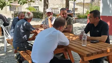 Kaşdemir Yangın Bölgesini Ziyaret Etti