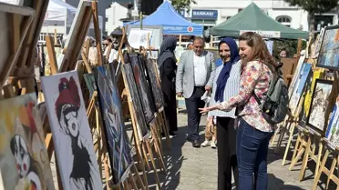 Gerze'de Yıl Sonu Sergisi Açıldı