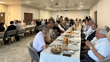 Kaymakam Arabacı'ya Veda Yemeği