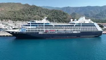 Marmaris'e Kruvaziyerle 680 Yolcu Geldi