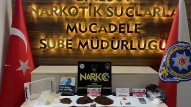 Giresun'da Uyuşturucu Ticareti Operasyonu