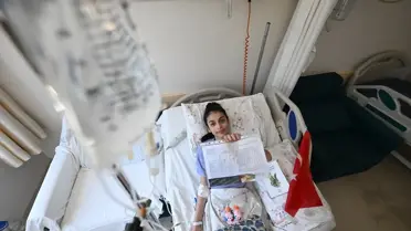 Düzce'de Gönüllülerden Hastane Ziyareti