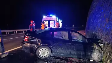 Gümüşhane'de Trafik Kazası: 3 Yaralı