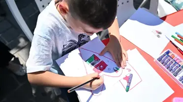 Gazze'ye Destek İçin Posta Sanatı Sergisi